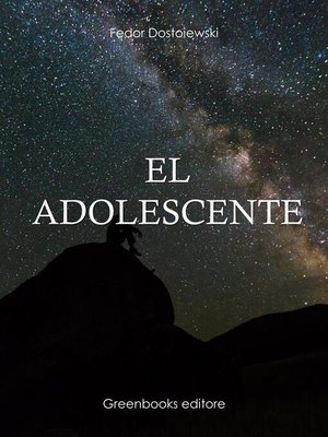 cover image of El adolescente